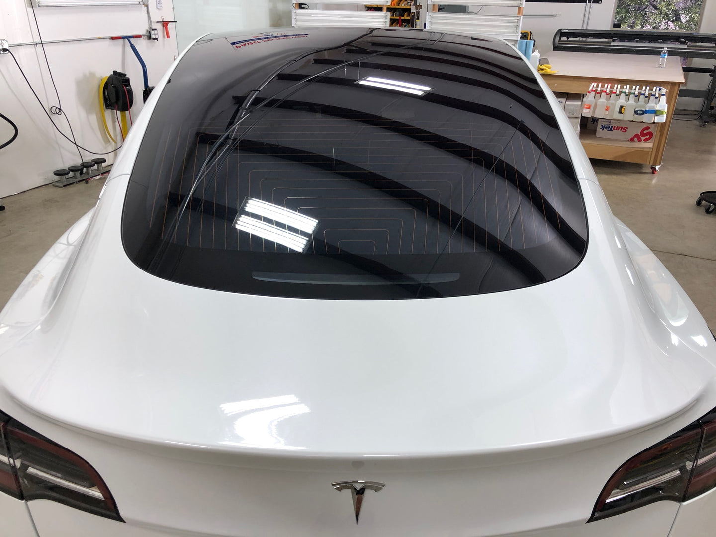 Tesla Model 3 Highland Scheibentönungsfolie